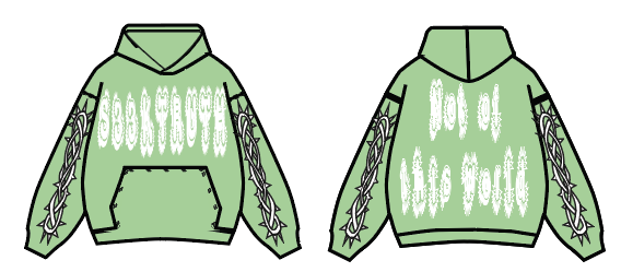 Not of This World Heavyweight Hoodie – Limited Preorder